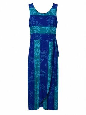 BOULEVARD DE PARIS Hawaiian Maxi Dress - M